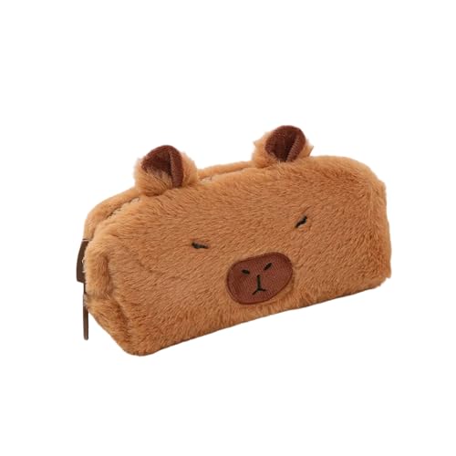 NPXUAMTJ Cartoon Furry Bleistift Gehäuse Stiftbeutel Hohe Kapazität Bleistiftbeutel Reise Make Up Tasche Für Frauen Schüler 20x10 cm Weiche Kosmetik von NPXUAMTJ