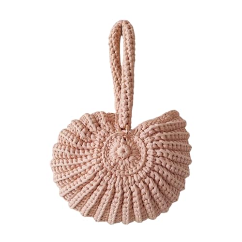 NPXUAMTJ Damen Hobos Minis Handtasche Handgewebtes Muscheln Clutches Geldbörsen Tosed Bags Coin Beutel Taschen Handtaschen Geschenke Handgewebtes Muschelbeutel von NPXUAMTJ