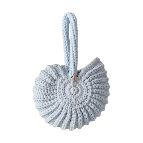 NPXUAMTJ Damen Hobos Minis Handtasche Handgewebtes Muscheln Clutches Geldbörsen Tosed Bags Coin Beutel Taschen Handtaschen Geschenke Handgewebtes Muschelbeutel von NPXUAMTJ
