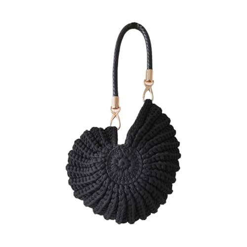 NPXUAMTJ Damen Hobos Minis Handtasche Handgewebtes Muscheln Clutches Geldbörsen Tosed Bags Coin Beutel Taschen Handtaschen Geschenke Handgewebtes Muschelbeutel von NPXUAMTJ