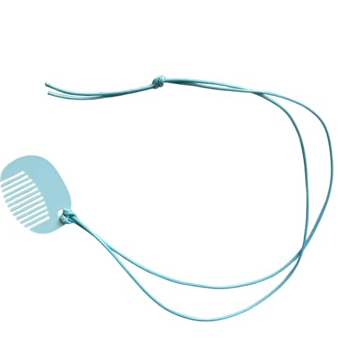 NPXUAMTJ Einzigartige Kamm Pendellanz Halskette Einstellbare Länge Halskette Event von NPXUAMTJ