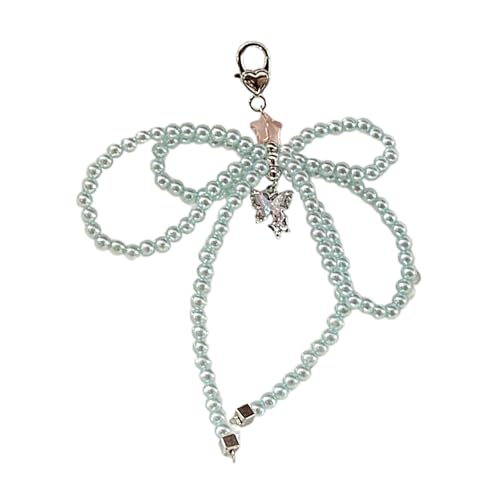 NPXUAMTJ Elegant Bowknot Keychain Sweet Keyring Telefon Charme Bag Anhänger Für Frauen Handtasche Und Telefondekoration Zubehör von NPXUAMTJ