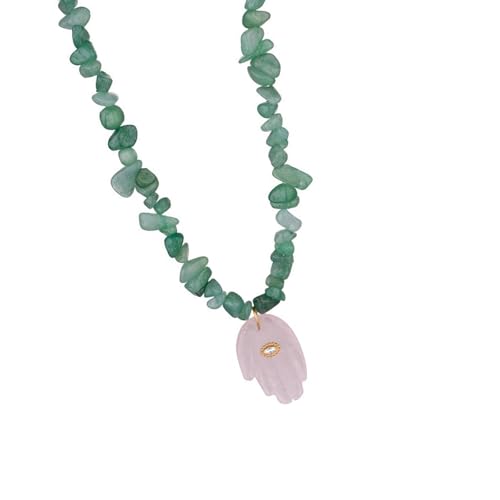 NPXUAMTJ Elegant Fatima Hand Anhänger Halskette Schmuck Accessoire Für Trendige Frauen Suchen Mode Und Kulturelle Symbole Stücke Party Reisegeschenke von NPXUAMTJ