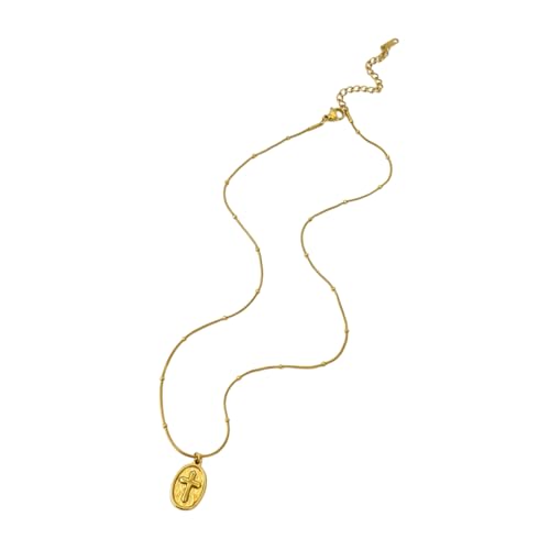 NPXUAMTJ Elegante Halskette, stilvoller Halsschmuck, Anhänger, Halskette, Edelstahl, einfache Halskette für verschiedene Anlässe von NPXUAMTJ
