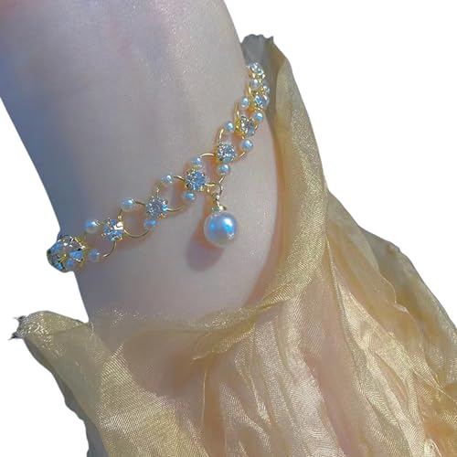 NPXUAMTJ Elegante Legierungsperlen Schmuck Für Moderne Frauen Geeignet Die Subtilität Und Raffinesse In Ihren Accessoires Schätzen Moderner Stilvoller Schmuck von NPXUAMTJ