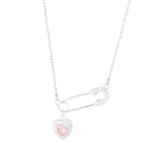NPXUAMTJ Elegante Love Pin Heart Halskette Mit Bequemem Kupfer Für Trendige Frauen Täglich Kleidung Und Geschenke Die Modeschmuck Geben NPXUAMTJ Elegante Love Pin Heart Halskette Mit Bequemem Kupfer Für Trendige Frauen Täglich Kleidung Und Geschenke Die Modeschmuck Geben von NPXUAMTJ