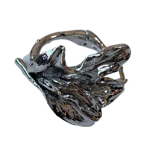 NPXUAMTJ Emaillierte Tulpen Blumenarmband Elegantes Legierungsschmuck Für Tägliche Verschleiß Gold Weiß Farbkombination Emaille Armreif Armband von NPXUAMTJ