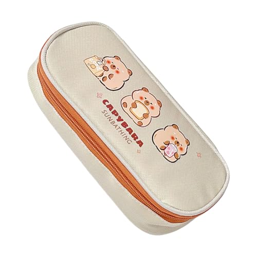NPXUAMTJ Federmäppchen, geräumiger Stifthalter, Federmäppchen, multifunktionale Schreibwaren-Tasche, Bleistift-Organizer, Kugelschreiber, Federmäppchen, Schüler-Bleistiftbeutel, B von NPXUAMTJ