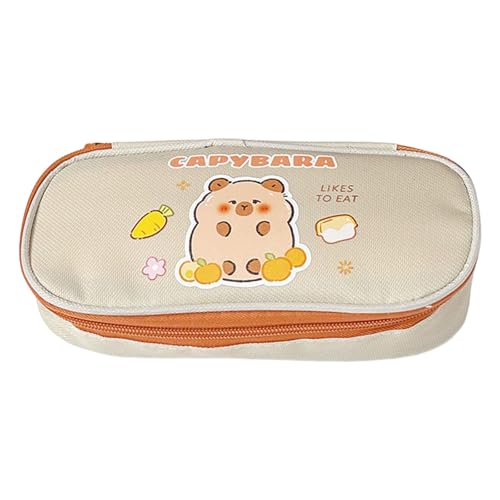 NPXUAMTJ Federmäppchen, geräumiger Stifthalter, Federmäppchen, multifunktionale Schreibwaren-Tasche, Bleistift-Organizer, Kugelschreiber, Federmäppchen, Schüler-Bleistiftbeutel, C von NPXUAMTJ