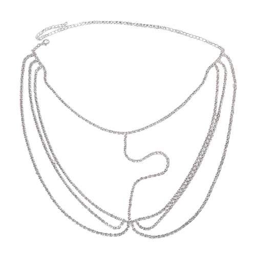 NPXUAMTJ Funkelnde Mehrschichtige Gesichtskette Haarkopfschmuck Schleimmaske Mode Modekette Perfekt Für Besondere Gelegenheiten Rollenspiele von NPXUAMTJ