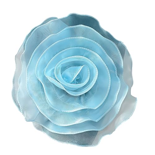 NPXUAMTJ Handgefertigte Rosenblumenbrosche 3D Multilayer Revers Pin Modische Blumenform In Der Form Von Stillstand Party Schmuck Accessoire von NPXUAMTJ
