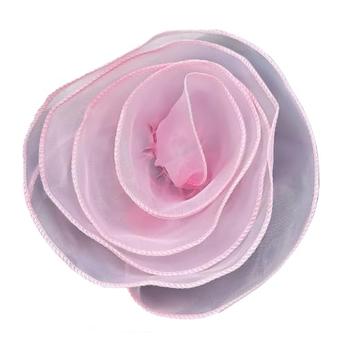 NPXUAMTJ Handgefertigte Rosenblumenbrosche 3D Multilayer Revers Pin Modische Blumenform In Der Form Von Stillstand Party Schmuck Accessoire von NPXUAMTJ