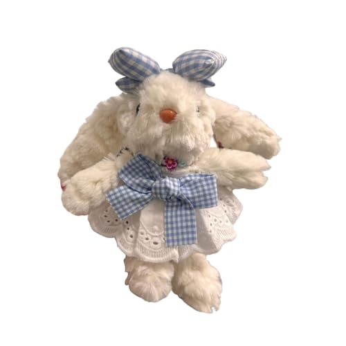 NPXUAMTJ Kaninchen Key Plüsch Kaninchen Keyring Keyring Soft Plüschschlüsselring Köstlicher Kaninchen Key Charme Für Schlüssel Und Autodekoration von NPXUAMTJ