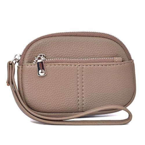 NPXUAMTJ Kleine Reißverschluss Armband Geldbeutel Für Frauen Lederkartenhalter Brieftasche Mit Schlüsselbund Und Münzleder Armband Kupplung von NPXUAMTJ