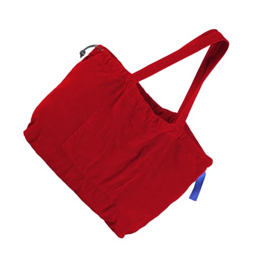 NPXUAMTJ Koreanisch Inspirierte Cord Umhängetasche Geräumige Innenraum Freizeit Handtasche Für Frauen Die Mode Und Funktionalität Retro Designs Handtasche Kombinieren von NPXUAMTJ