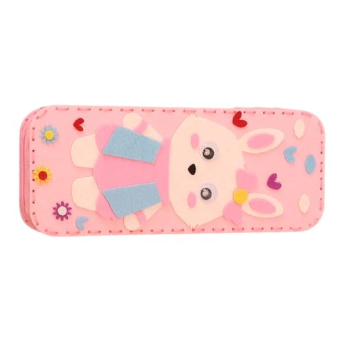 NPXUAMTJ Kreativer Bleistiftbeutel Studenten Fall Nähkits Handgefertigtes Bastelsatz Für Familienverbindungsschule Aktivität Cartoon Tierstift Aufbewahrung Bag Handgefertigtes Kunsthandwerksspielzeug von NPXUAMTJ