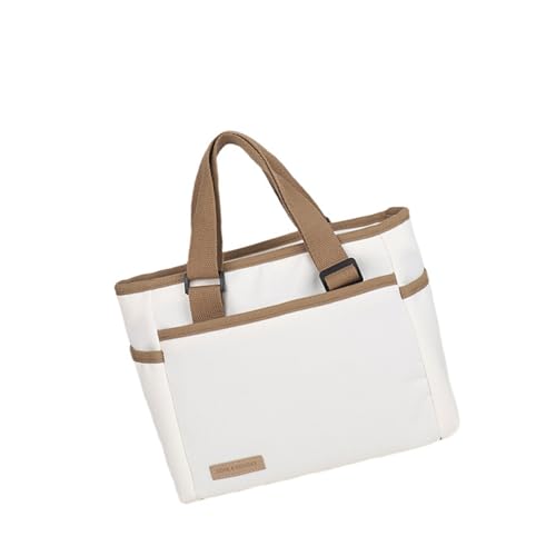 NPXUAMTJ Lässige Leinwand Umhängetasche Frauen Crossbody Tasche Multipocket Geldbörse Arbeit Laptop Handtasche Schulter Crossbody Handtasche Mit Multi Taschen von NPXUAMTJ