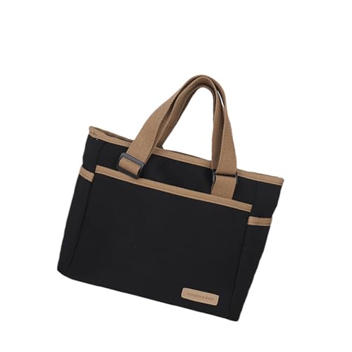 NPXUAMTJ Lässige Leinwand Umhängetasche Frauen Crossbody Tasche Multipocket Geldbörse Arbeit Laptop Handtasche Schulter Crossbody Handtasche Mit Multi Taschen von NPXUAMTJ