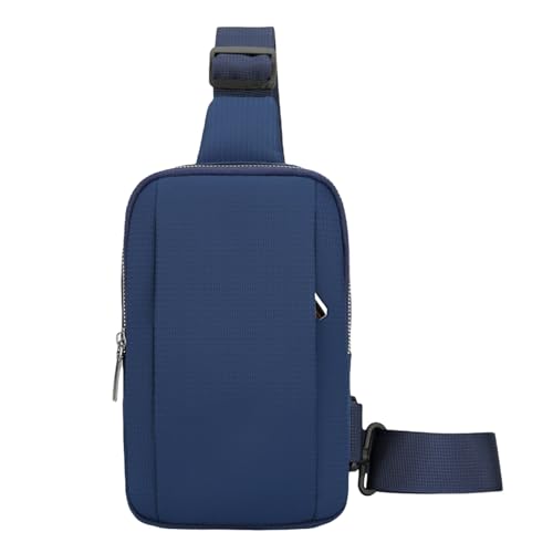 NPXUAMTJ Leichte und funktionale Herren-Umhängetasche, PU-Leder, geeignet für Arbeit, Schule oder Outdoor-Spaß, lässige Brusttasche, B, One Size NPXUAMTJ Leichte und funktionale Herren-Umhängetasche, PU-Leder, geeignet für Arbeit, Schule oder Outdoor-Spaß, lässige Brusttasche, B, One Size von NPXUAMTJ