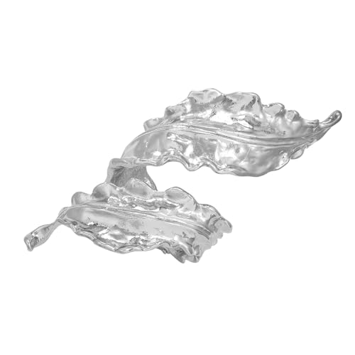 NPXUAMTJ Leichtes Übertriebenes Blattarmband Für Frauen Unregelmäßiger Punk Verstellbaren Armband Accessoire HipHop Schmuck von NPXUAMTJ