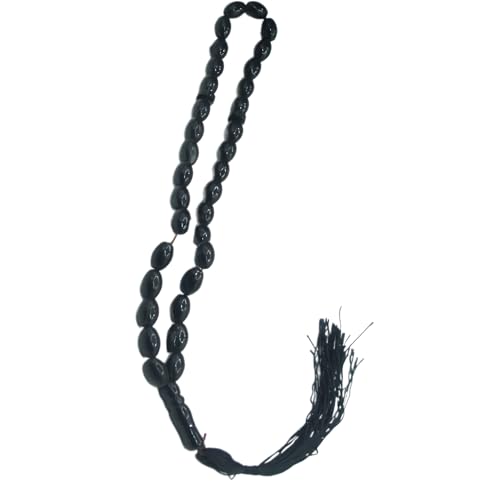 NPXUAMTJ Mehrfarbige Acrylhandwerksperlen Set Von 33 Elliptischen Perlen Für Handgefertigte Armbänder Halsketten Und Kreative Projekte Trendy Oval Muzannu Perlensammlung von NPXUAMTJ