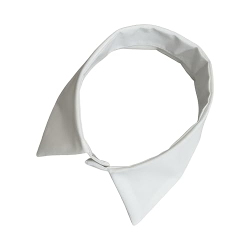 NPXUAMTJ Mode Abnehmbare Falsche Kragen Für Frauen Und Teenager Mädchen Student Faux Collar Choker Für Ungezwungene Und Formelle Outfits Baumwollstoff von NPXUAMTJ