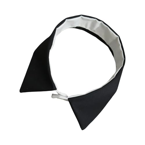 NPXUAMTJ Mode Abnehmbare Falsche Kragen Für Frauen Und Teenager Mädchen Student Faux Collar Choker Für Ungezwungene Und Formelle Outfits Baumwollstoff von NPXUAMTJ