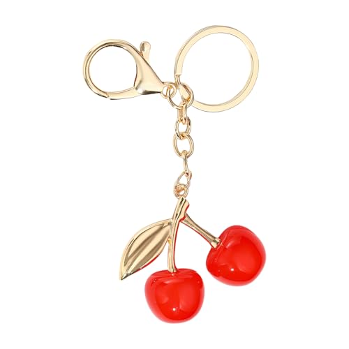 NPXUAMTJ Mode Cherrys Key Holder Mode Akzenthandwerk Für Tägliche Nutzung Und Partys Dekoration Stilvolle Outfits von NPXUAMTJ