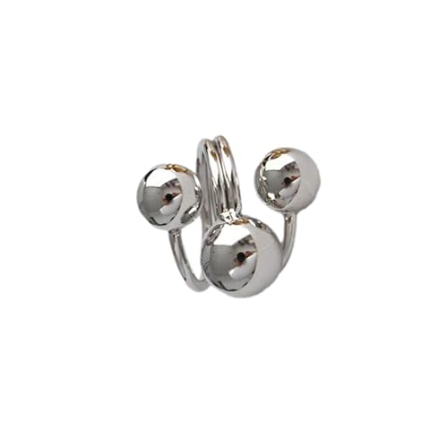 NPXUAMTJ Mode Offenbare Planetenringe Flexibler Fit Creative Planet Schmuck Für Tägliche Verschleiß Oder Gabendy Kupfer Stapelringe von NPXUAMTJ