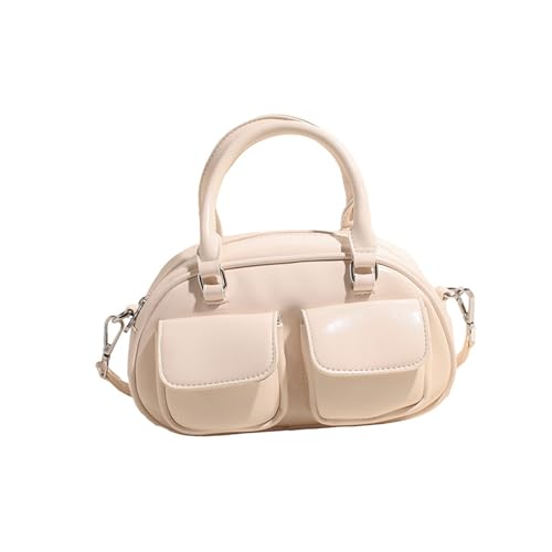 NPXUAMTJ Moderne Damen-Handtaschen, Abend-Schultertaschen, Leder, Crossbody-Tasche mit verstellbarem Riemen für alltägliche Outfits, Tragegriff oben, weiß, One Size NPXUAMTJ Moderne Damen-Handtaschen, Abend-Schultertaschen, Leder, Crossbody-Tasche mit verstellbarem Riemen für alltägliche Outfits, Tragegriff oben, weiß, One Size von NPXUAMTJ
