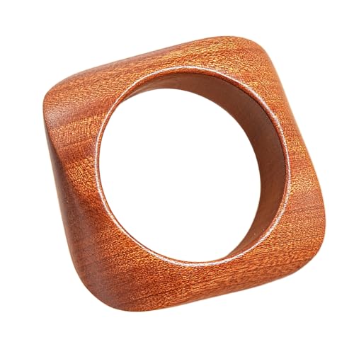 NPXUAMTJ Modernes Holz Armband Armband Mit Handgeschnitzter Textur Leichtes Stilvolles Handschmuck Geschenk Für Ihren Hölzernen Armreif Mit Natürlichen Muster von NPXUAMTJ