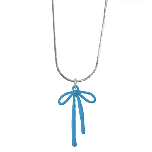 NPXUAMTJ Modische Choker-Halskette, Schleifenkette, Halskette, Schleife, Halsbekleidung, Hochzeit, Party, Schmuck für Frauen und Mädchen NPXUAMTJ Modische Choker-Halskette, Schleifenkette, Halskette, Schleife, Halsbekleidung, Hochzeit, Party, Schmuck für Frauen und Mädchen von NPXUAMTJ