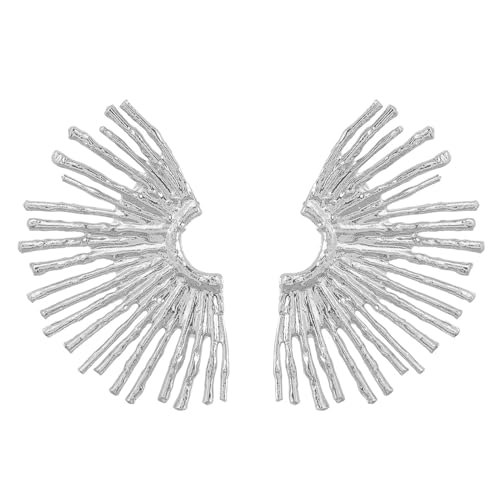 NPXUAMTJ Ohranhänger Stylische Halbkreisförmige Linie Ohrringe Übertrieben Ohrschmuck Legierungsmaterial Unregelmäßige Stollen Ohrringe NPXUAMTJ Ohranhänger Stylische Halbkreisförmige Linie Ohrringe Übertrieben Ohrschmuck Legierungsmaterial Unregelmäßige Stollen Ohrringe von NPXUAMTJ