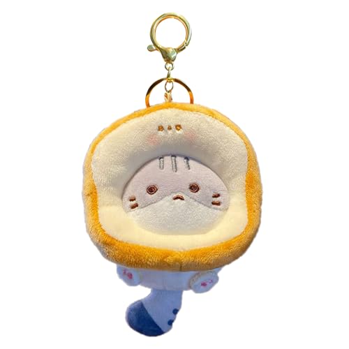NPXUAMTJ Plüschkatzen Spielzeug Keychain Delikates Schlüsselschmuck Anhängende Pendellennutzbeutel Anhänger Fashion Dolls Für Kinder Und Teenager von NPXUAMTJ