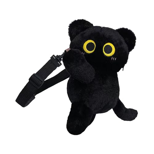 NPXUAMTJ Schöne Spielzeug Crossbody Geldbörse Multi Funktional Als Begleiter Oder Tasche Stylisches Accessoire Für Frauen Und Mädchen Weiche Plüsch Tasche von NPXUAMTJ