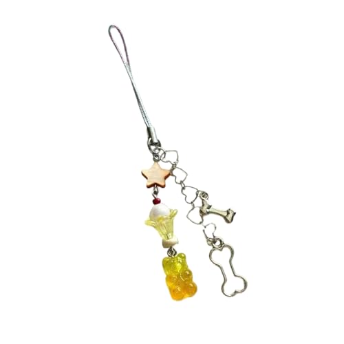 NPXUAMTJ Schöner Tierischer Charme Perlen Telefon Lanyard Mit Fruchtigem Leichten Dekorativ von NPXUAMTJ