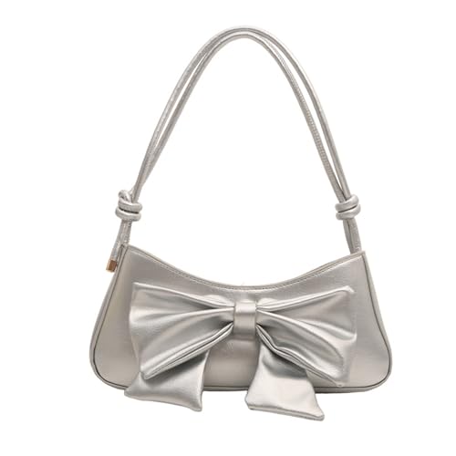NPXUAMTJ Schulter Geldbörsen Für Frauen PU Leder Crossbody Bag Süße Hobos Handtaschen Kleine Schultern Bag Bowknot Achselstaschen Bowknot Geldbörsen Für Frauen von NPXUAMTJ