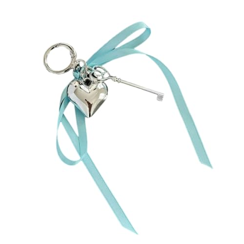 NPXUAMTJ Stylish Love Heart Keychain Charm Pendant Fashion Accessoire Tragbar Für Taschen Und Schlüssel Die Robuste Legierungsmaterialien Täglich Verwendet von NPXUAMTJ