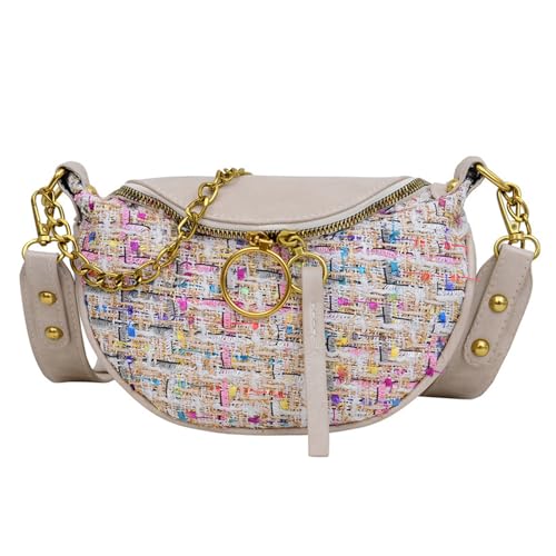 NPXUAMTJ Umhängetaschen Für Frauen Mädchen Crossbody Bags Schlinge Toted Handtaschen Trendy Clutches Geldbörsen Mit Reißverschluss Verschluss Achselstasche Achselstasche Für Frauen von NPXUAMTJ