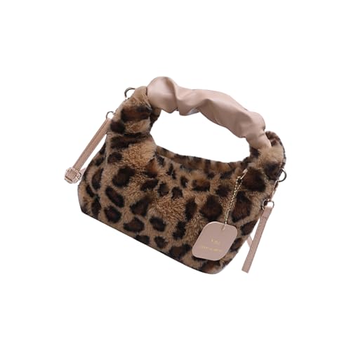 NPXUAMTJ Umhängetaschen Für Frauen Plüsch Toted Handtaschen Minis Clutches Tasche Mit Reißverschluss Crossbody Bag Unterarmtasche Geschenke Umhängetaschen Für Frauen von NPXUAMTJ
