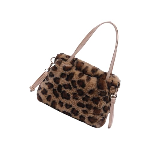 NPXUAMTJ Umhängetaschen Für Frauen Plüsch Toted Handtaschen Minis Clutches Tasche Mit Reißverschluss Crossbody Bag Unterarmtasche Geschenke Umhängetaschen Für Frauen von NPXUAMTJ