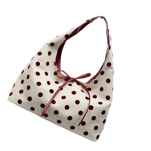 NPXUAMTJ Umhängetaschen Für Frauen Süße Polkas Punkt Hobos Toted Handtaschen Geräumige Klauen Geldbörse Mit Schnallen Schließung Für Arbeit Reisen Frauen Hobos Geldbeutel von NPXUAMTJ