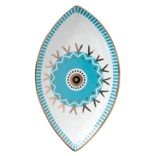 NPXUAMTJ Unique Eye Designs Schmuckschalen Robuste Keramik Modische Wohnaccessoire Tragbar Für Den Täglichen Gebrauch Trendiger Frauen von NPXUAMTJ