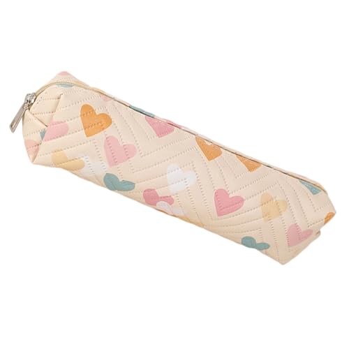 NPXUAMTJ Wasserfestes Lederstift Gehäuse Leichtgewicht Tragbarer Stift Organizer Beutel Für Erwachsene Kinder Kinder Cartoon Herzstifte Gehäuse von NPXUAMTJ