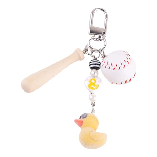 NPXUAMTJ Yellow Entenschlüsselkette Mit Sportlichen Und Schönen Stilen Perfekt Für Den Täglichen Gebrauch Und Als Geschenk Für Cartoon Fan Und Erwachsene von NPXUAMTJ