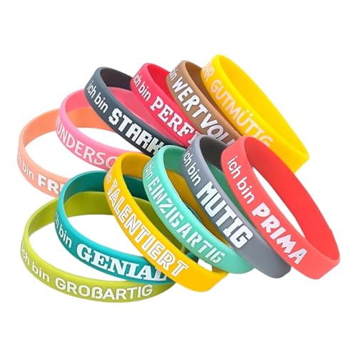 Nachhaltige Positive Nachricht Silikon Armband Stylish Komfortable Design Für Workouts Wandern Tägliche Motivation Inspirierende Armbänder Für Männer Frauen von NPXUAMTJ