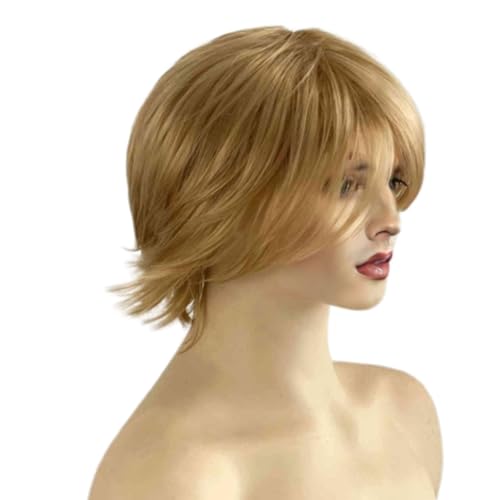 Natürlicher Look Synthetische Kurze Lockige Perücken Für Männer Atmungsaktives Netto Leichte Tägliche Verwendung Atmungsaktives Synthetisches Haarstück Verwenden von NPXUAMTJ