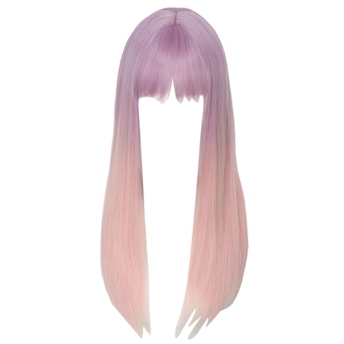 Natürliches Vielseitiges Haarstück Toupe Langes Haar Voller Daily Wear Cosplay Lockige Farbenfrohe Haarfotografie Requisiten von NPXUAMTJ