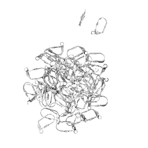 Packung Mit 50 Französischen Stilen Ohne Durchdringende Ohrclips Eleganter Stahl Elegante Schmerzen Freisetzende Entwurf Für Empfindliche Ohrenmehrzweck Ohrclips von NPXUAMTJ