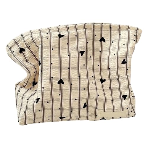 NPXUAMTJ Plaids Reisen Toilettenbeutel Mode Make Up Handtasche Tragbare Kosmetikbeutel Wasserdichte Make Up Beutel Für Frauen Mädchen Wasserdichte Kosmetik von NPXUAMTJ